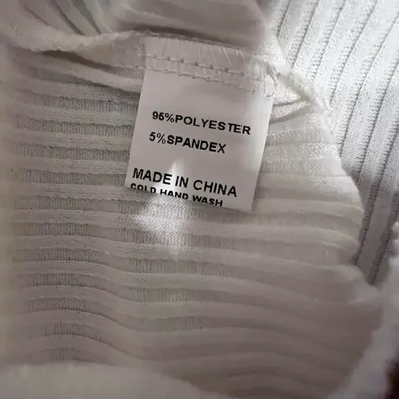 Princess Polly Aiken Soft Ribbed Short Sleeve Front Tie Romper Size 4 - Picture 13 of 14